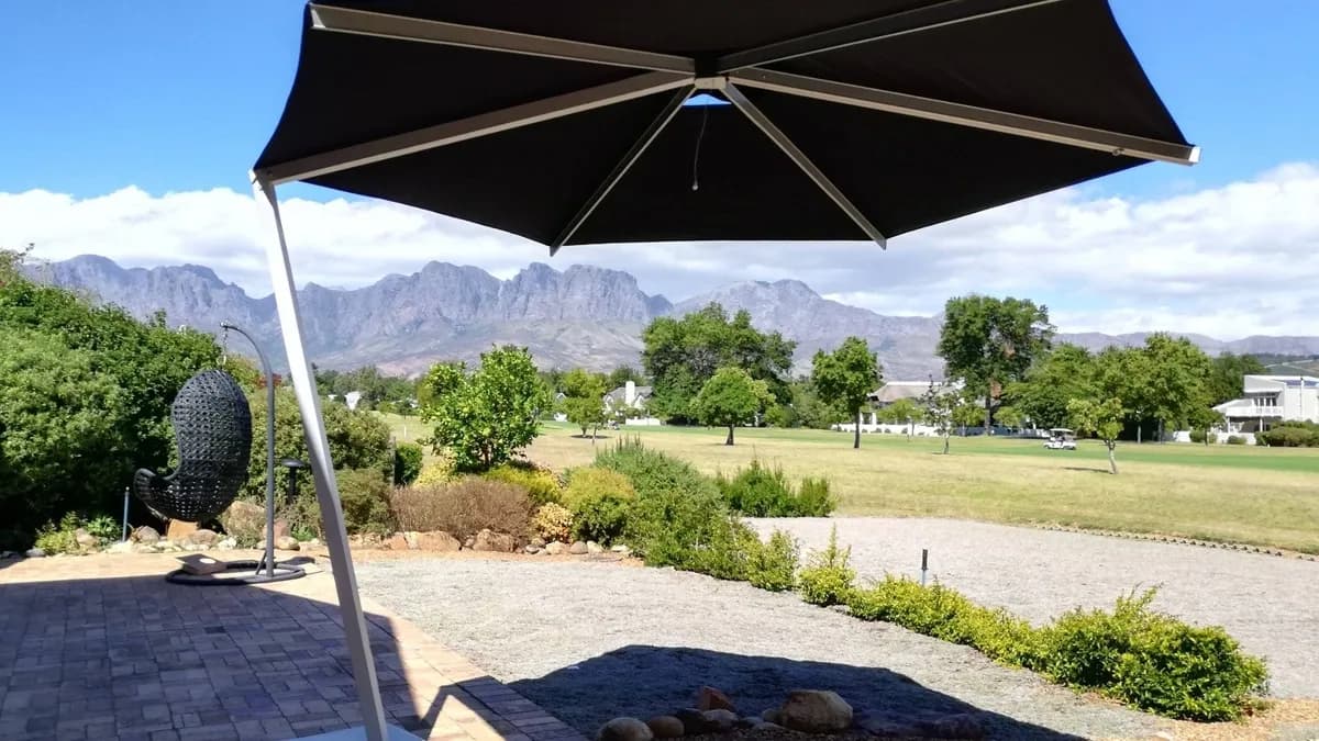 Parashade patio umbrella installation 6
