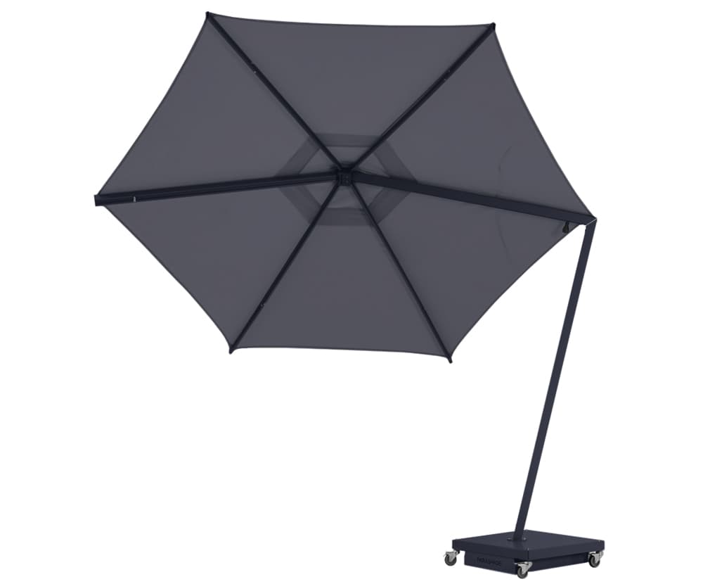 Parashade Designer 3.0m Hexagonal Tilting - Charcoal